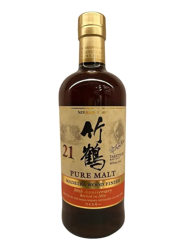 Nikka Pure Malt 21 years Madeira cask 80th anniversary