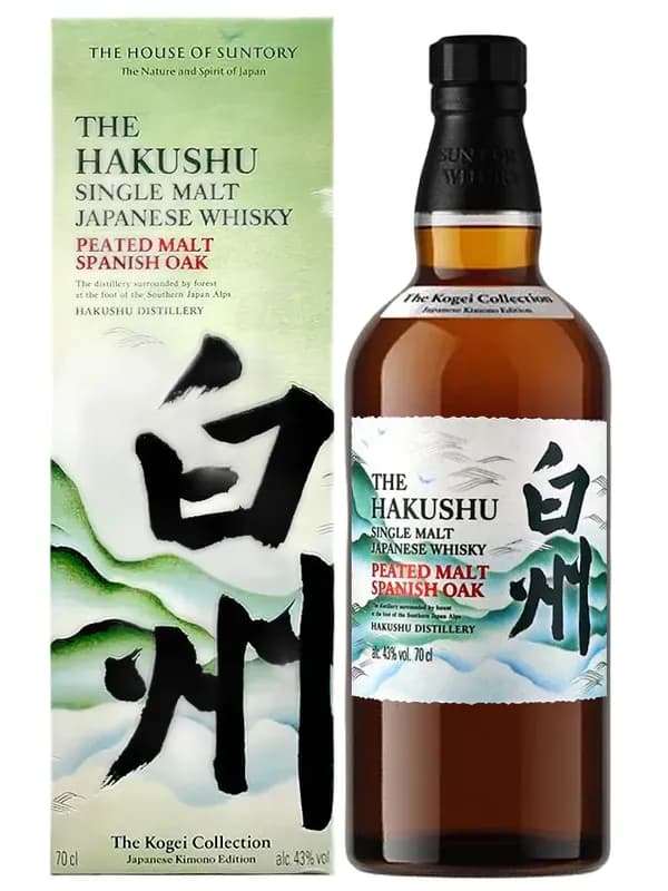 Hakushu Kogei Collection Peated Malt Spanish Oak
