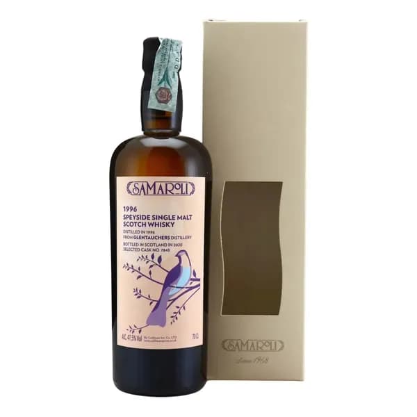 Glentauchers 24 years 1996 cask 7843, Samaroli