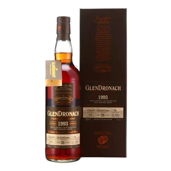 GlenDronach 25 years old Single Cask, 1993 PX puncheon cask 395