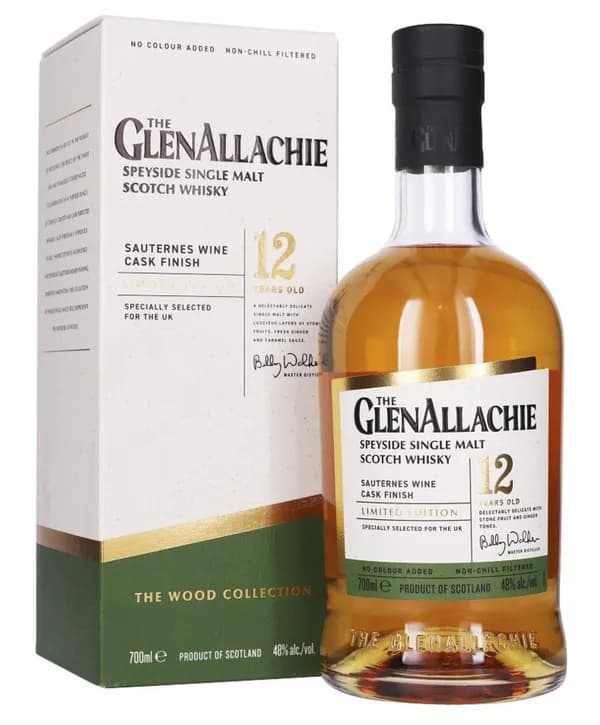 GlenAllachie 12 Year Old, Sauternes Wine Cask Finish