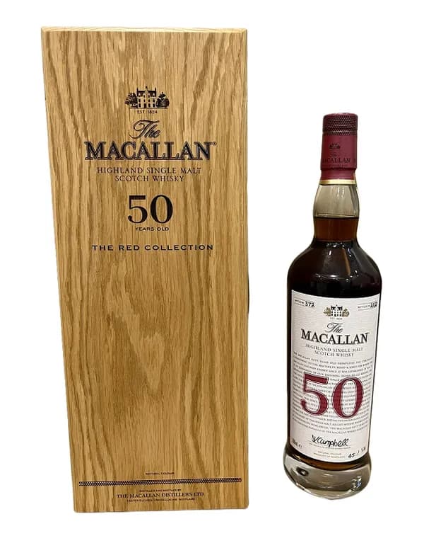 Macallan 50 Year Old, The Red Collection