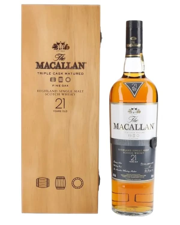 Macallan 21 Year Old Fine Oak