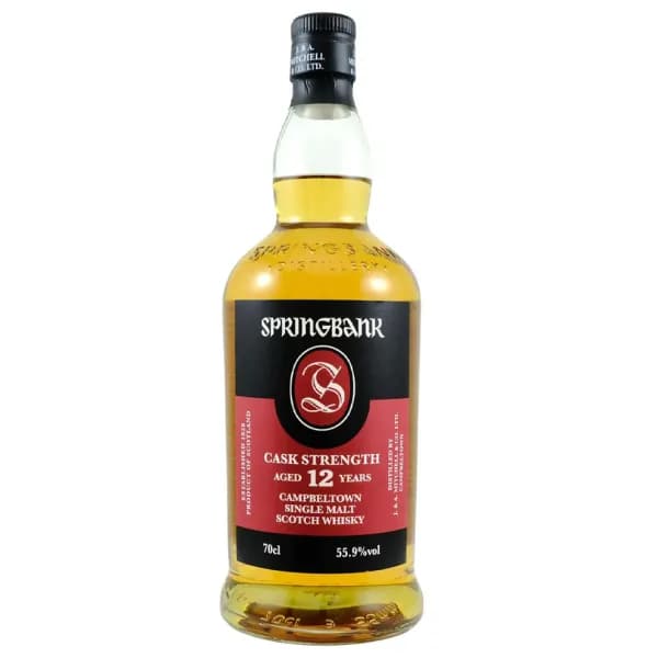 Springbank 12 Year Old Cask Strength Campbeltown Single Malt