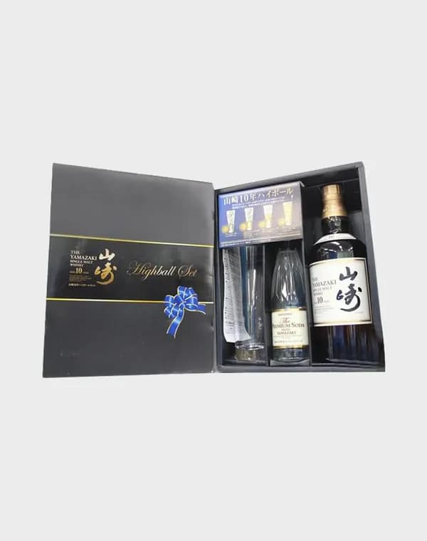 The Yamazaki 10 Year Old Single Malt Whisky Highball Set