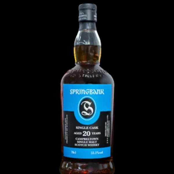 Springbank Single Cask Aged 20 Years Campbeltown Single Malt Scotch Whisky SG60