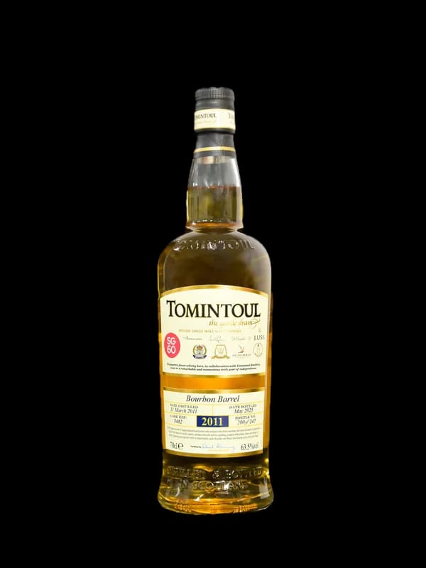 Tomintoul SG60 Bourbon Barrel 2011 Single Malt Scotch Whisky