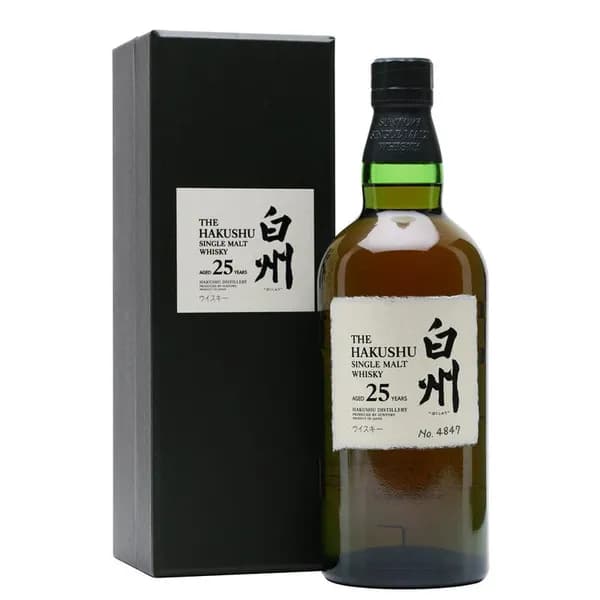 Hakushu Single Malt Whisky Aged 25 Years