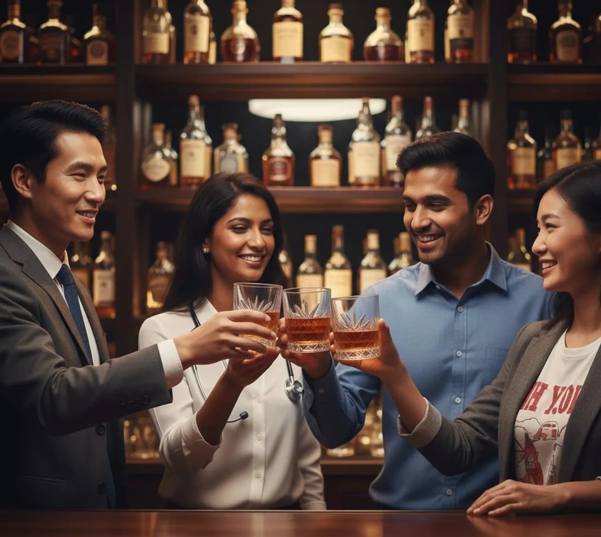 Doctors and Lawyers, Bankers, Engineers and Tech Professionals drink this whisky