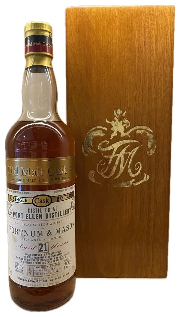 Port Ellen 21 Year Old 1982 Old Malt Cask (Douglas Laing) for Fortnum & Mason