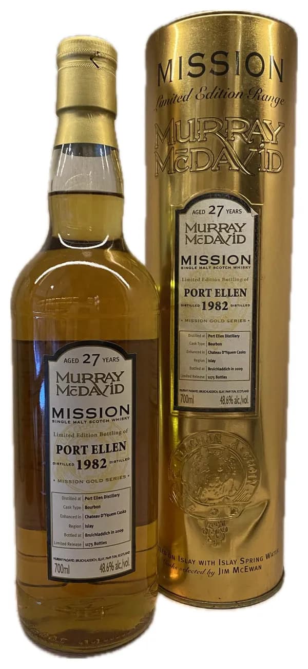 Port Ellen 27 year old Murray McDavid 1982