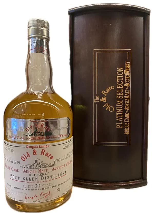 Port Ellen 29 Years Douglas Laing's Old & Rare Platinum Selection Single Cask Single Malt Scotch Whisky