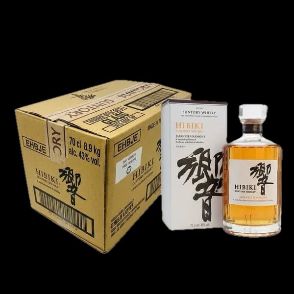 Hibiki Japanese Harmony Suntory Whisky (6 bottles)