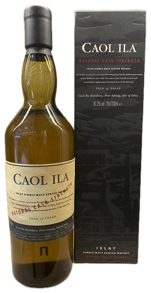Caol Ila Natural Cask Strength Islay Single Malt Scotch Whisky