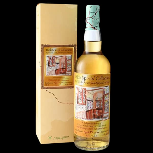High Spirits' Collection My Whisky Route Croftengea 17 Year Old Highland Single Malt Scotch Whisky