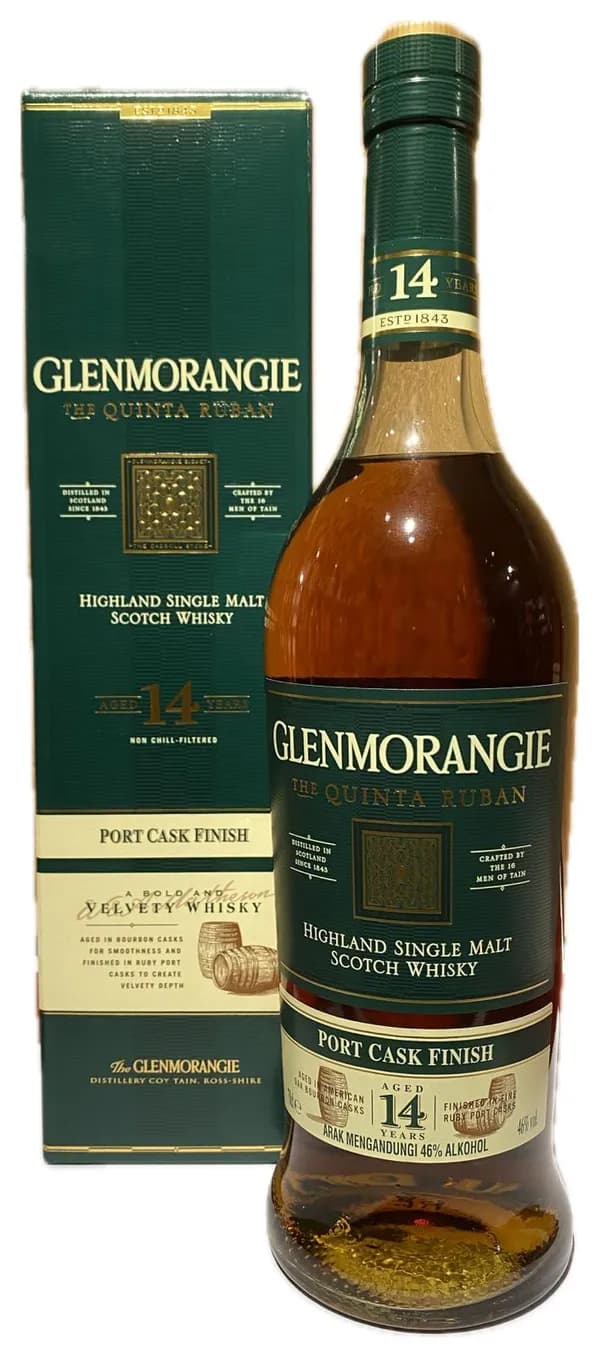 Glenmorangie The Quinta Ruban 14 Year Old Port Cask Finish Highland