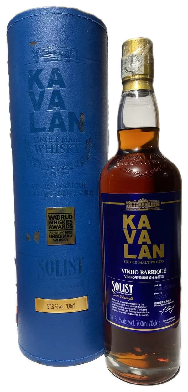 Kavalan Solist Vinho Barrique Single Cask Strength