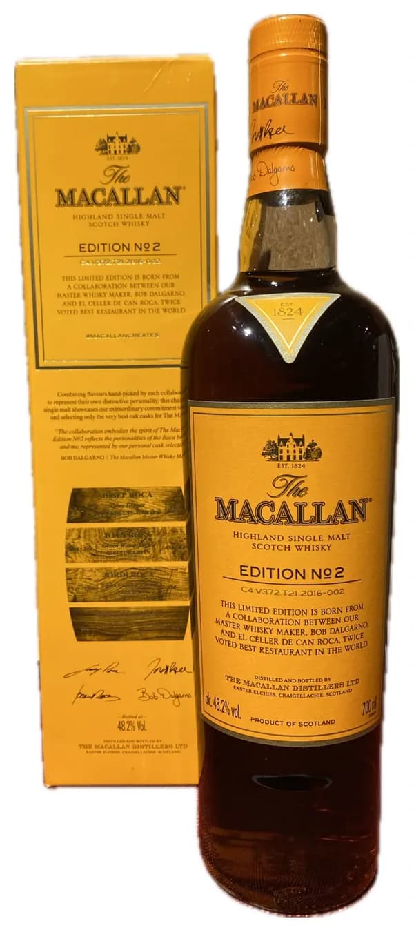 The Macallan Edition No. 2 Highland Single Malt Scotch Whisky