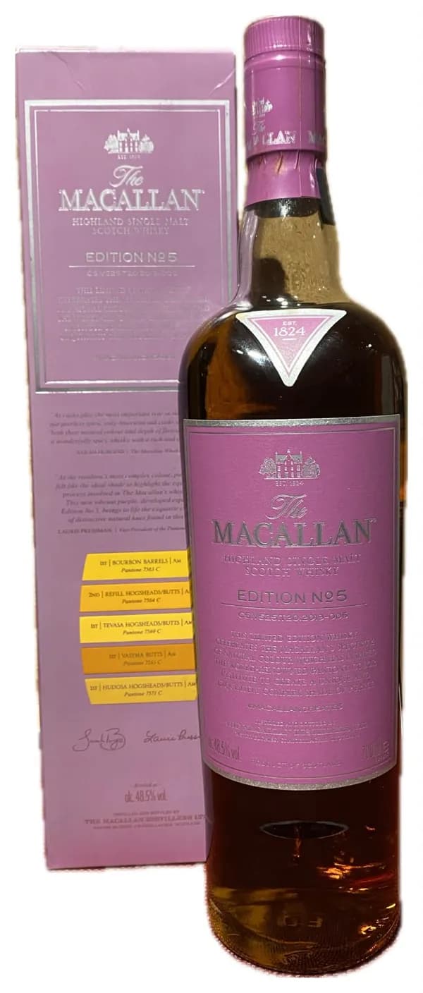 The Macallan Edition No. 5 Highland Single Malt Scotch Whisky