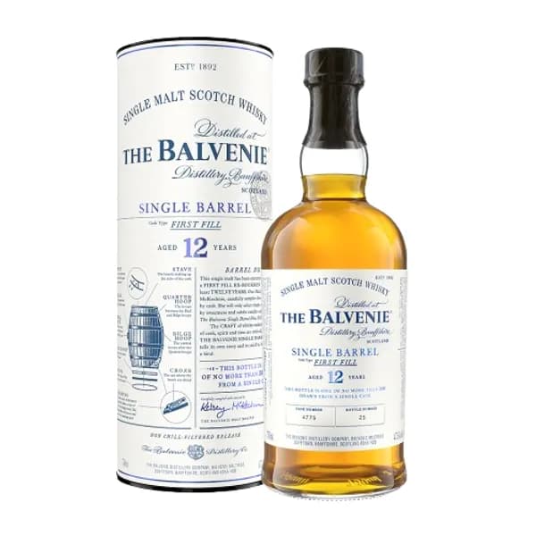 The Balvenie 12 Year Old Single Barrel First Fill Single Malt Scotch Whisky