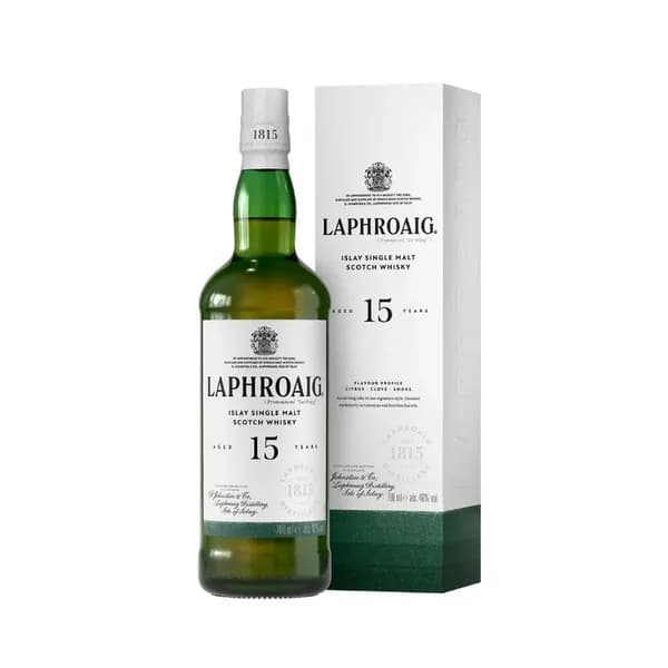 Laphroaig 15 Year Old Islay Single Malt Scotch Whisky