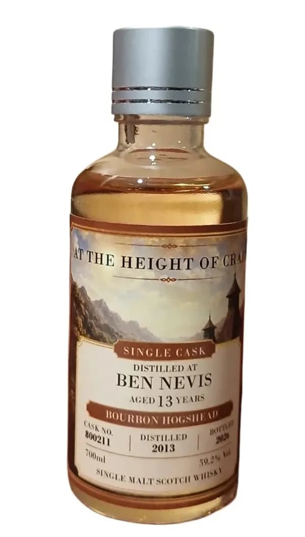Ben Nevis 13 Year Old 2013, At The Height Of Craft, Cask #800211, 50ml MINI