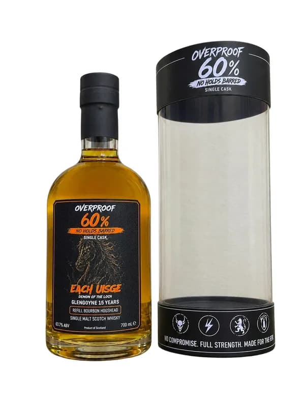 Glengoyne 15 Year Old 2011, Single cask #900514, Each Uisge, Overproof 60% Series rare& refine