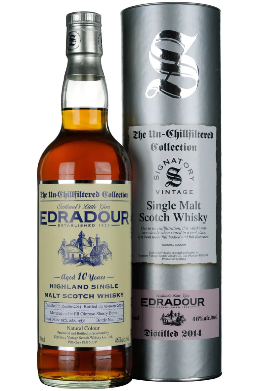 Edradour 2014, 10 Year Old Signatory Vintage