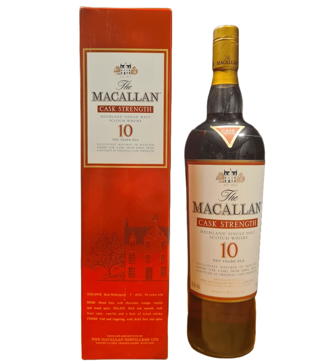 Macallan 10 Years Old, Cask Strength