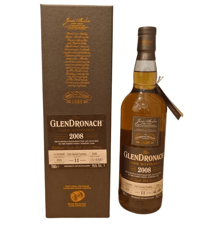 GLENDRONACH 2008 11 YEARS OLD Single Cask, PX