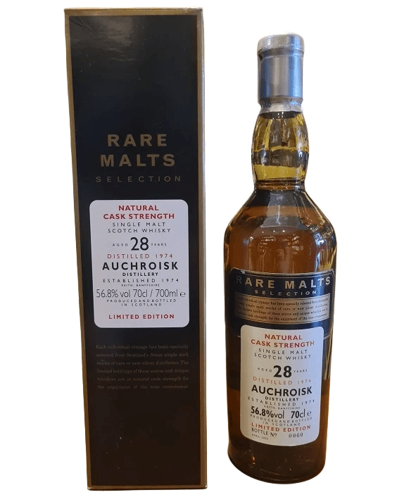 AUCHROISK 28 YEARS OLD 1974 - RARE MALTS