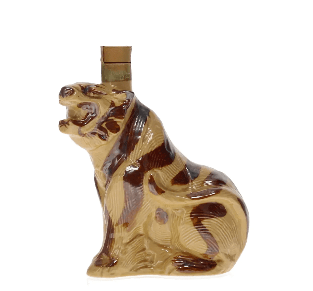 SUNTORY ROYAL 12 YEAR OLD, ZODIAC DECANTER YEAR OF THE TIGER (1998)