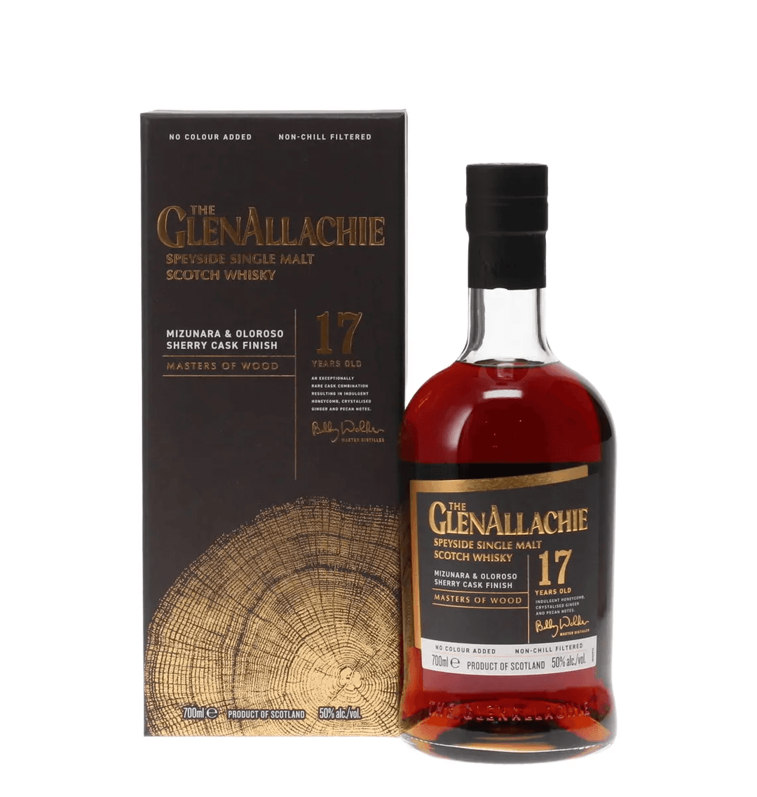 GLENALLACHIE 17 YEAR OLD (MIZUNARA & OLOROSO SHERRY CASK FINISH)