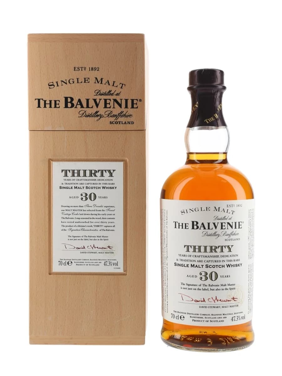 Balvenie 30 Year Old, Old Presentation