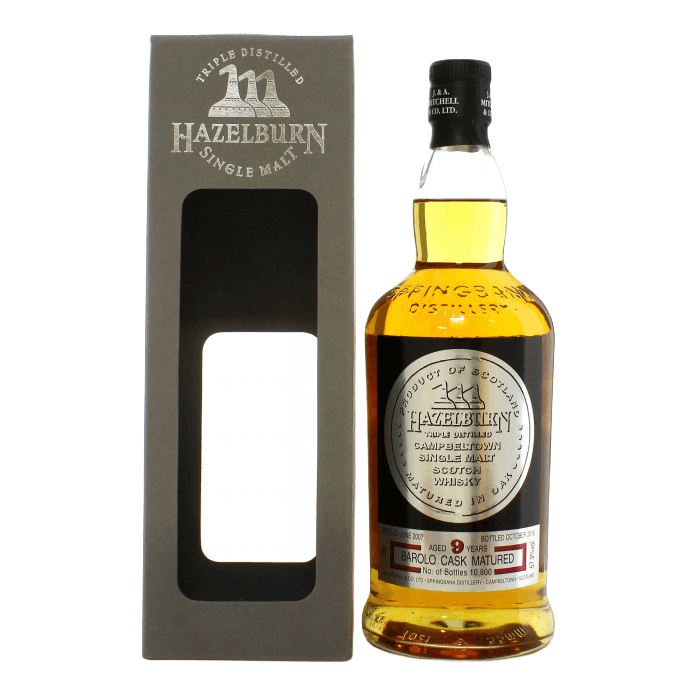 Hazelburn 2007, 9 Year Old Barolo Cask Matured
