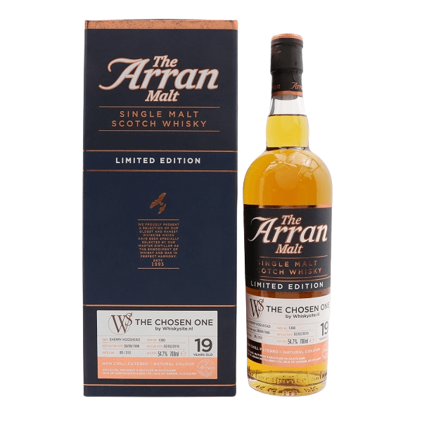 Arran 19 Years Old The Chosen One 1996 Cask #1390