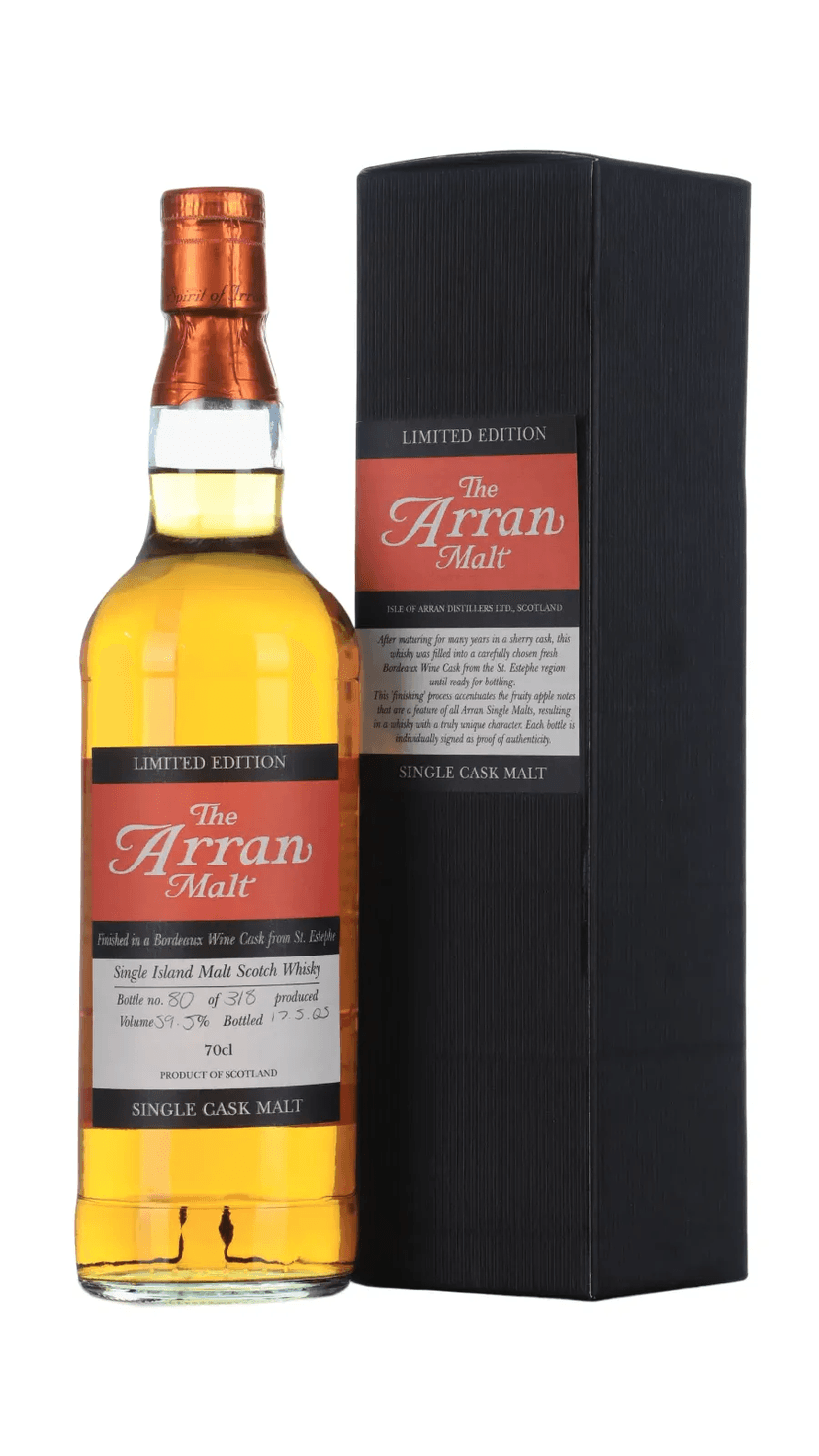 Arran Limited Edition, Single Cask - Bordeaux Wine cask