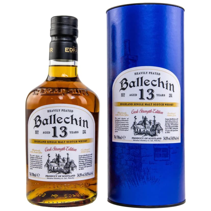 Ballechin 13 Years Cask Strength Batch 1