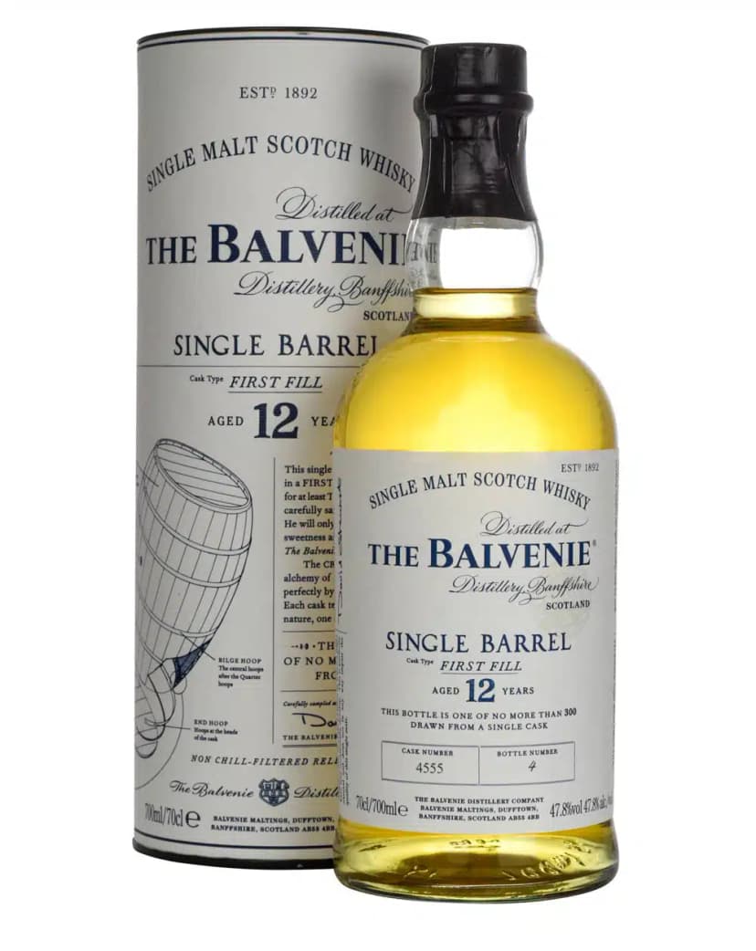Balvenie 12 Years Old, Single Barrel First Fill #4555