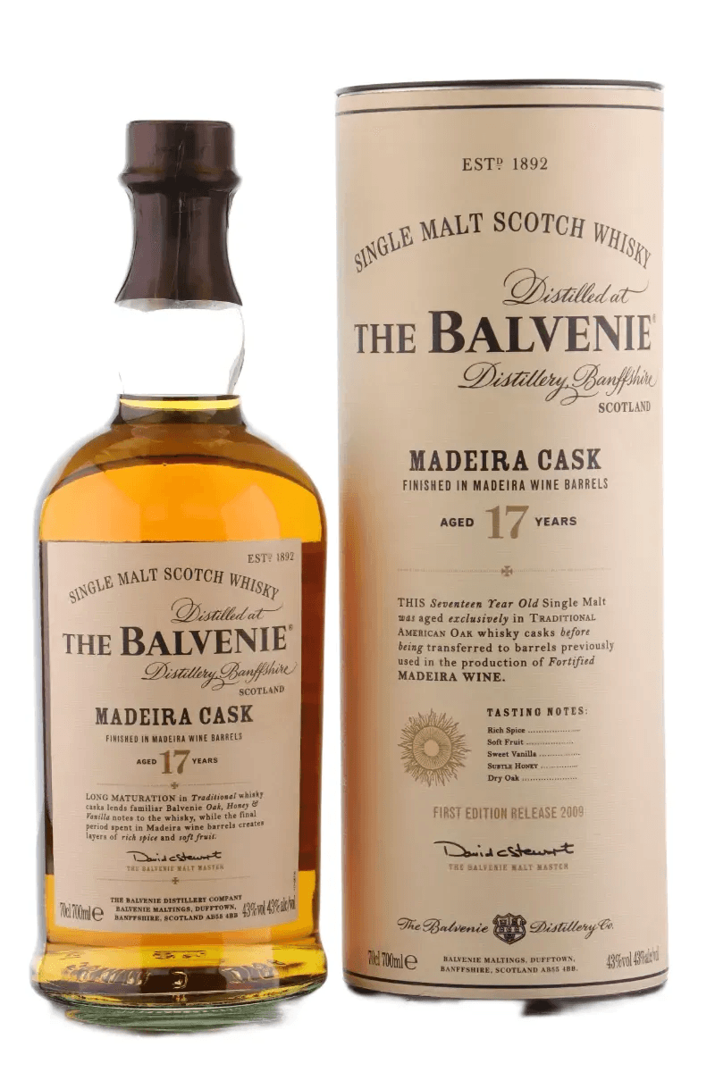 BALVENIE 17 YEARS OLD, MADEIRA CASK FIRST EDITION