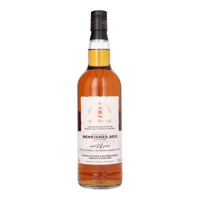 Benrinnes 2012, 13 Year Old, 100 Proof - Signatory Vintage