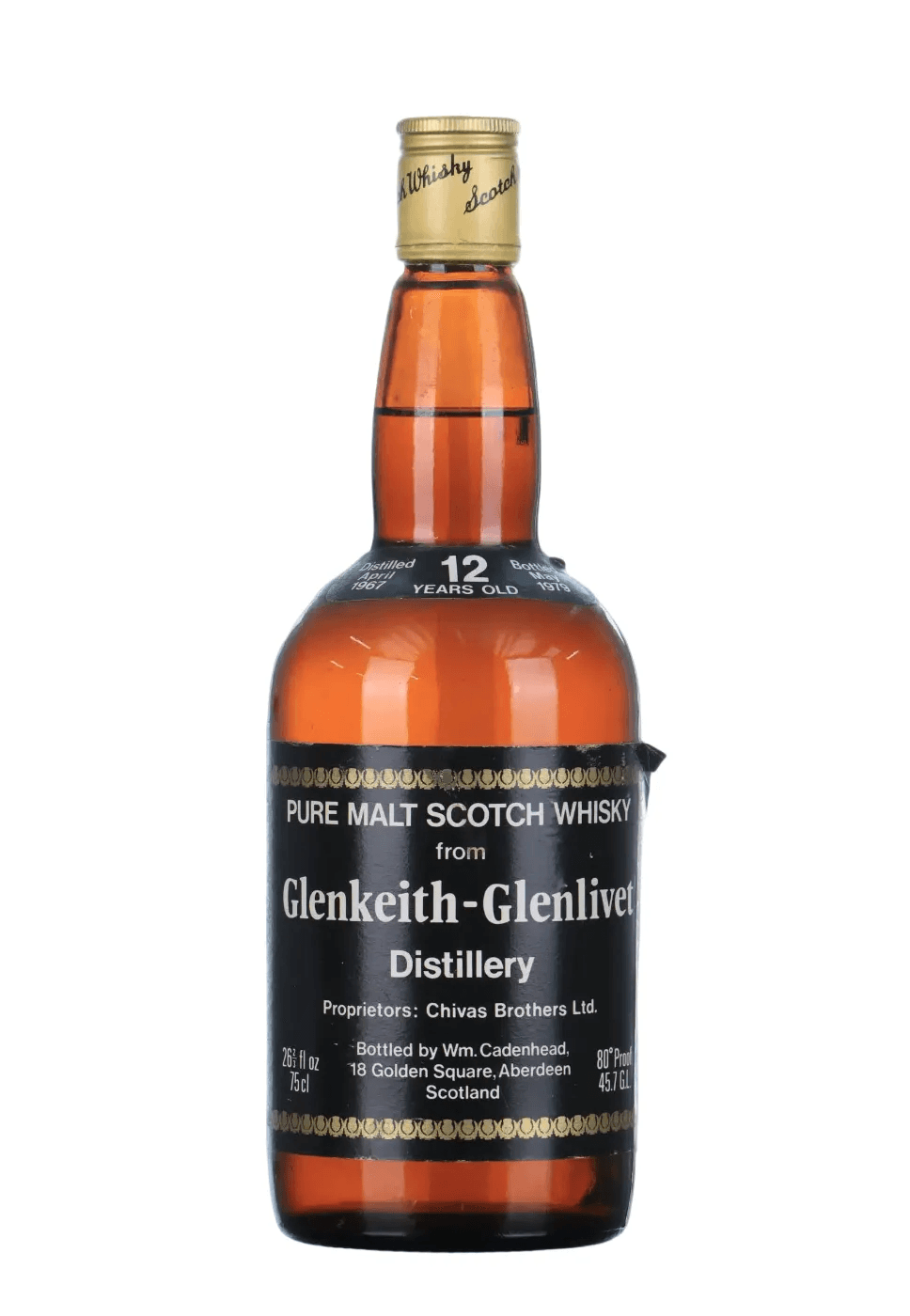 Glenkeith-Glenlivet 12 Years Old 1967, Cadenhead
