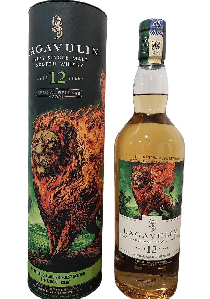 Lagavulin 12 Year Old Cask Strength 2021 Release