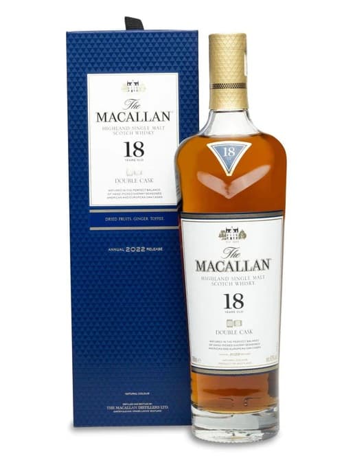 Macallan 18 Year Old Double Cask, 2022 Release