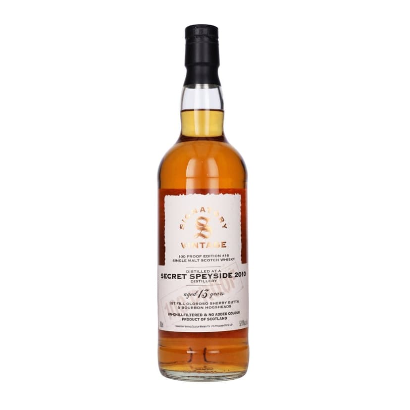 Secret Speyside 2010 - 13 Year Old - Signatory Vintage