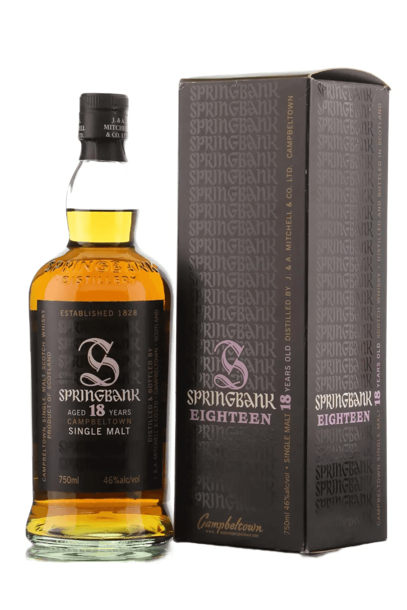SPRINGBANK 18 YEARS OLD, old bottling