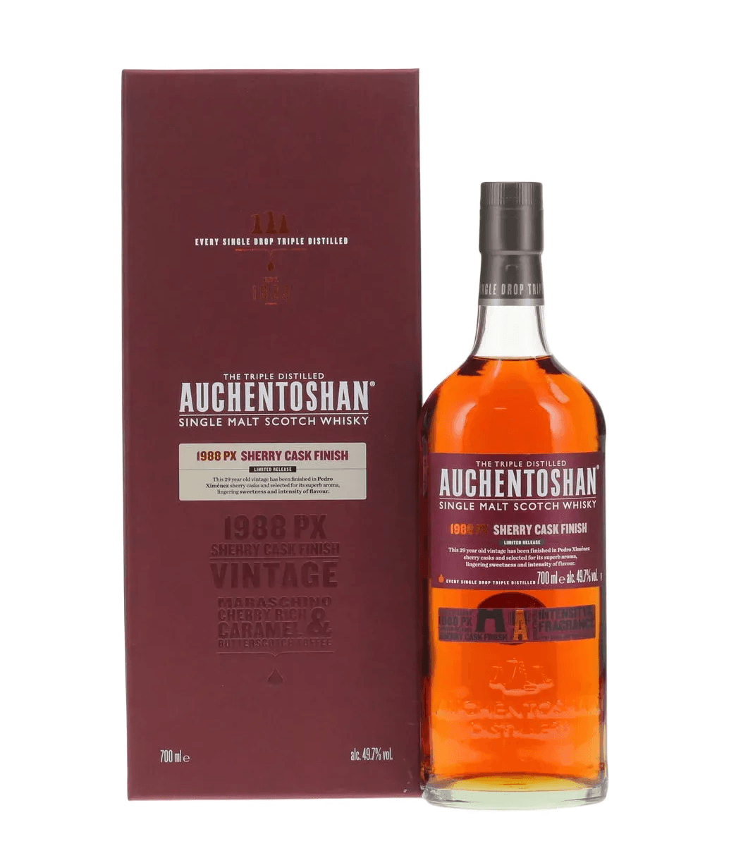 Auchentoshan 29 Year Old, 1988 PX Sherry Cask Finish