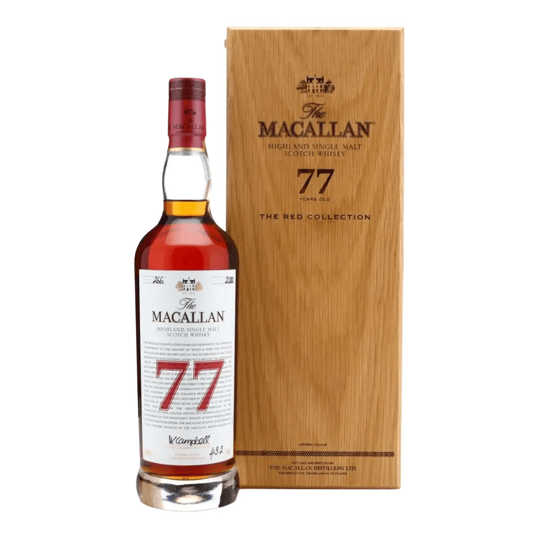 Macallan 77 Year Old The Red Collection