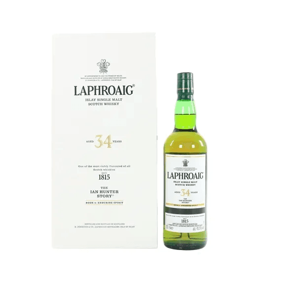 Laphroaig 34 Year Old, The Ian Hunter Story Book 5