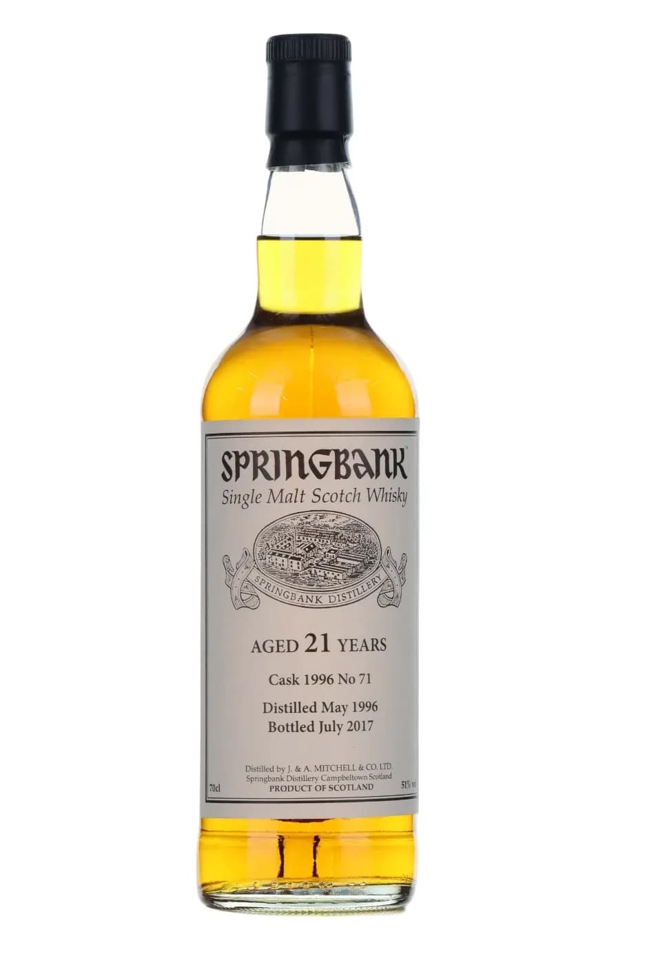 Springbank 21 Years Old 1996